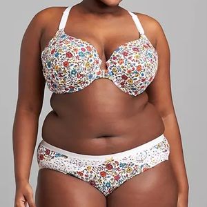 Lane Bryant T-Shirt Bra 42DDD & Panties 18/20